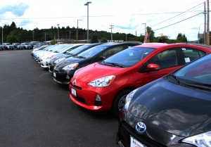2014 Toyota Prius C lineup
