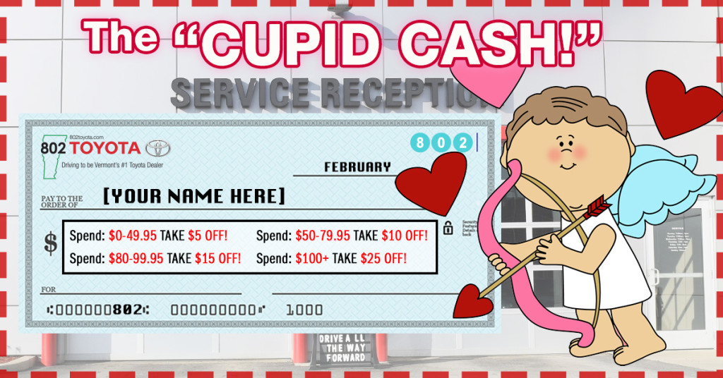 Cupid Cash Coupon