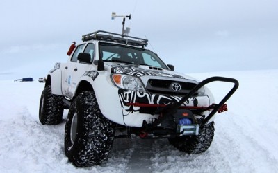 Jet-Fueled Toyotas Cover the Antarctic in Under Four Months