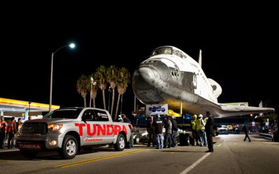 TheVideo: The Toyota Tundra Succesfully Towes Space Shuttle!