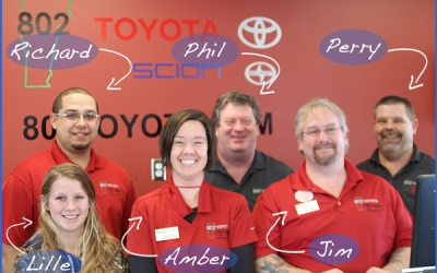 Meet the 802 Toyota Service Team!