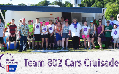 802Cars exceeds goal of 802 laps for Relay for Life!