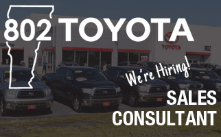 802 Toyota Full-time Sales Consultant