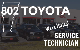 802 Toyota:  Professional Automotive Service Technician