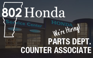 802 Honda Full-time Parts Counter Associate