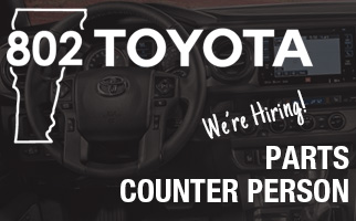 802 Toyota Auto Parts Counter Person