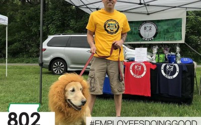 802 Cars Cares – Employee Troy Michaud Cycles to Benefit the Vermont Foodbank