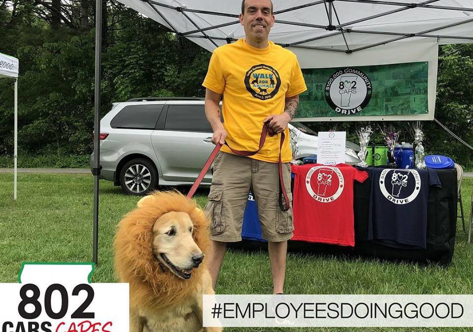 802 Cars Cares – Employee Troy Michaud Cycles to Benefit the Vermont Foodbank