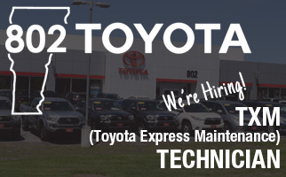 802 Toyota Full-time Toyota Express Maintenance