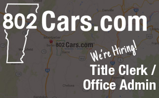 802 Cars: Title Clerk / Office Admin