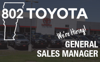 802 Toyota: General Sales Manager